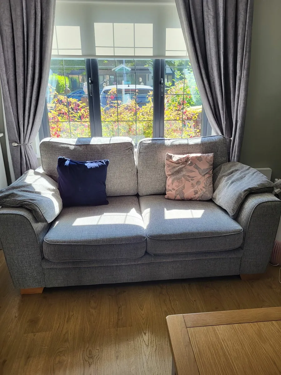 Suite of Furniture: 2 Couches + Armchair for Sale - Image 2