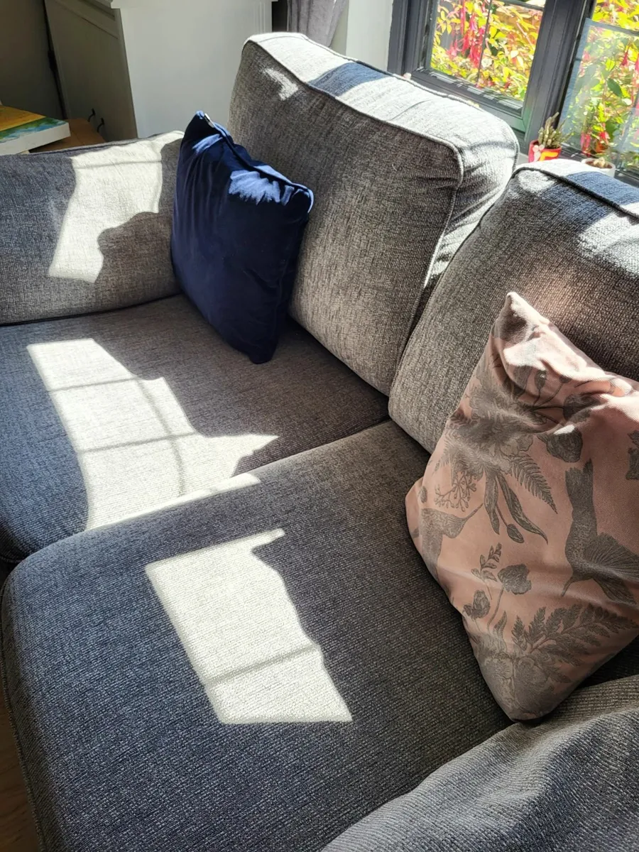 Suite of Furniture: 2 Couches + Armchair for Sale - Image 3