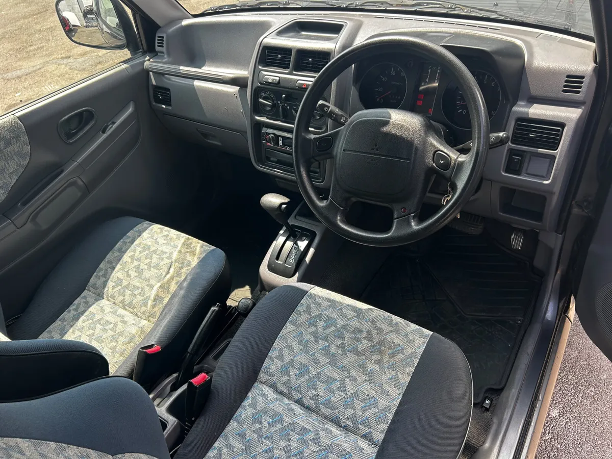 1997 MITSUBISHI PAJERO MINI LOW KMS PETROL AUTO - Image 2
