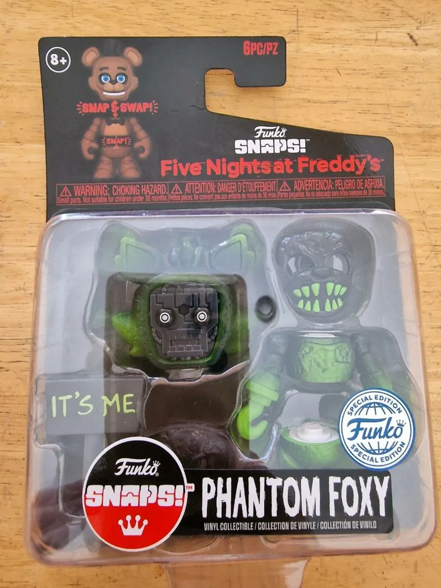 Funko SNAPS! Five Nights at Freddy’s Phantom Foxy - Image 1