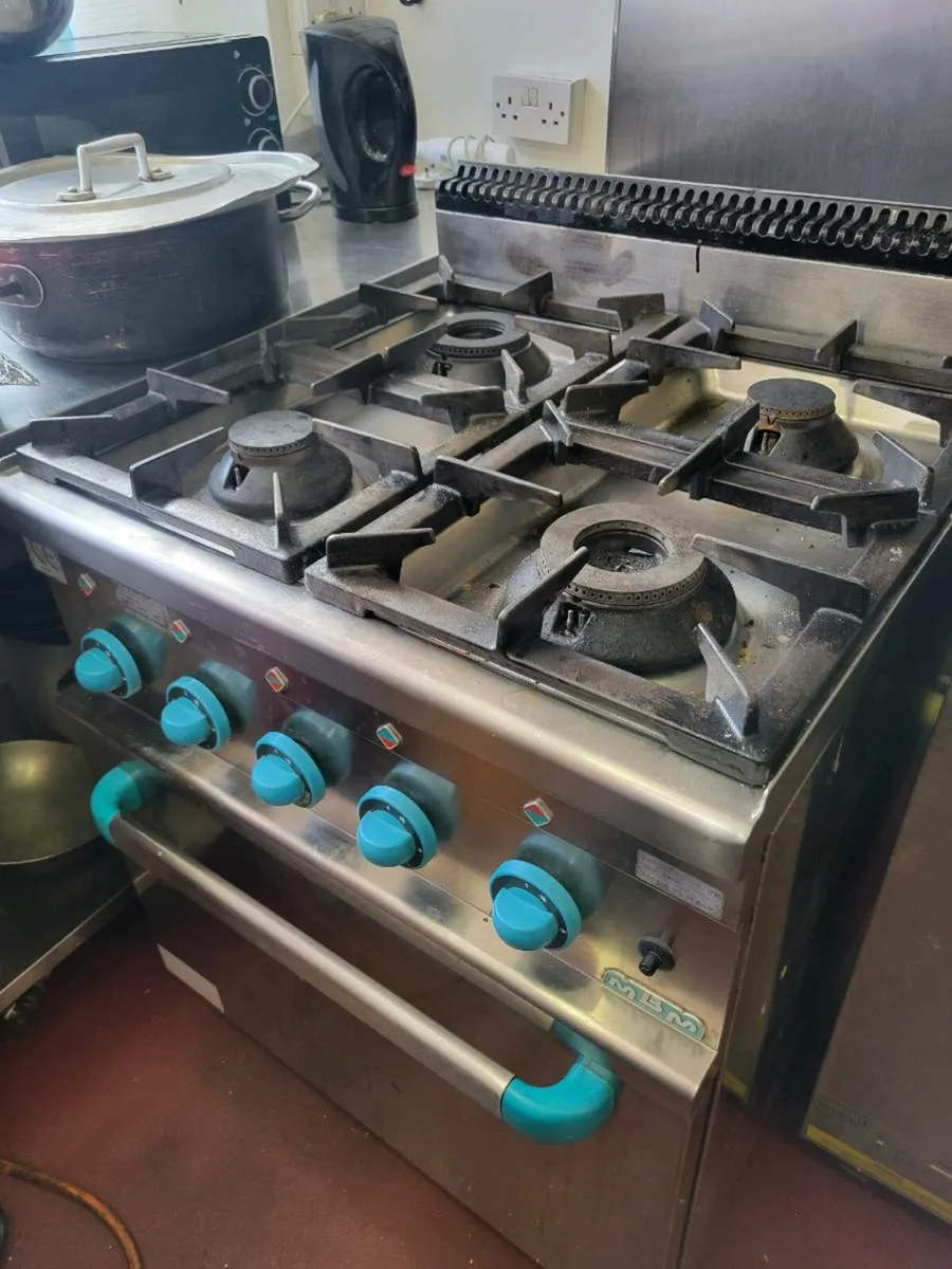 Cooker 4 Burner LP Gas Range Oven MBM - Image 2