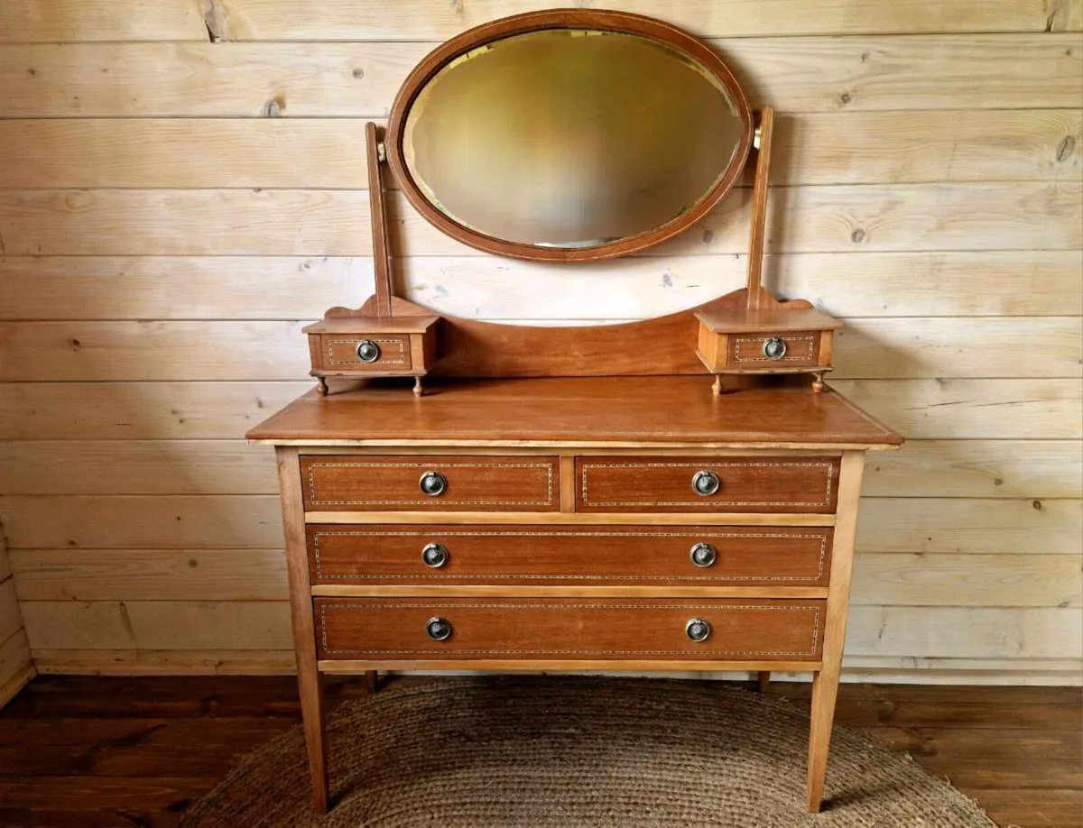 Antique vanity / dressing table - Image 2