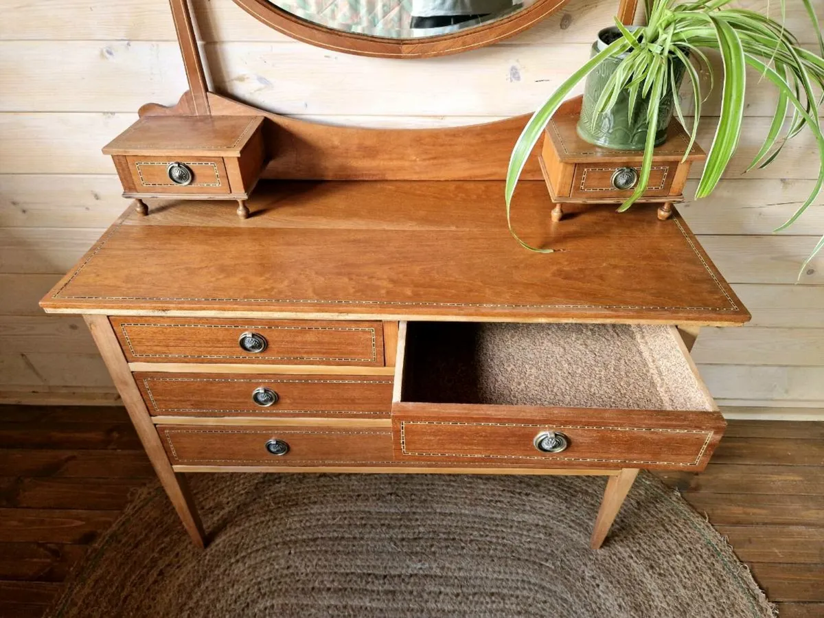 Antique vanity / dressing table - Image 3