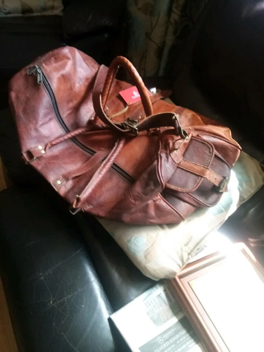 Leather bag - Image 1