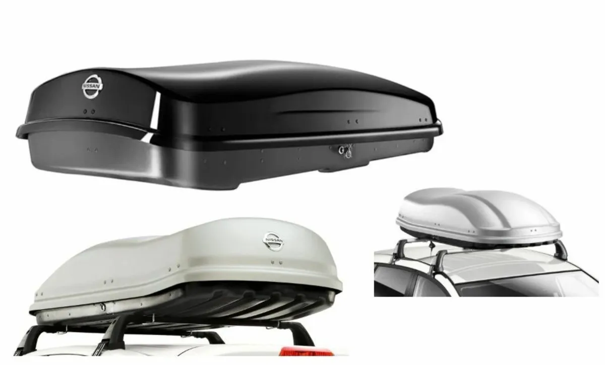 Nissan Roof Box 630L Open Both Sides + Quick - Image 2