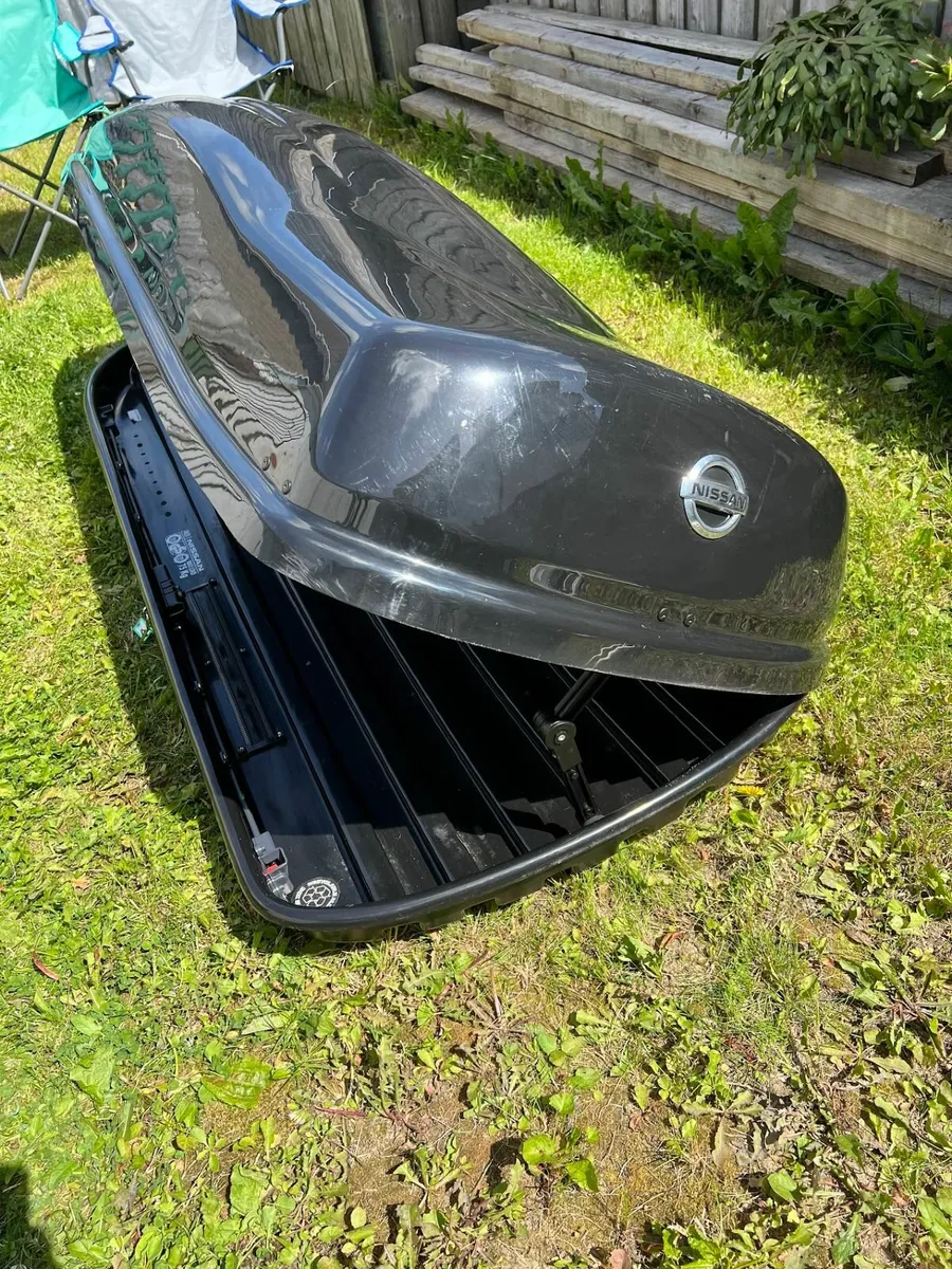 Nissan Roof Box 630L Open Both Sides + Quick - Image 3