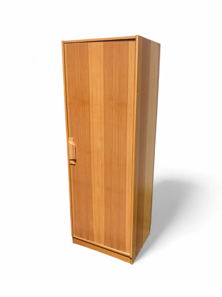 Wardrobe - Slim- Pine - Image 1