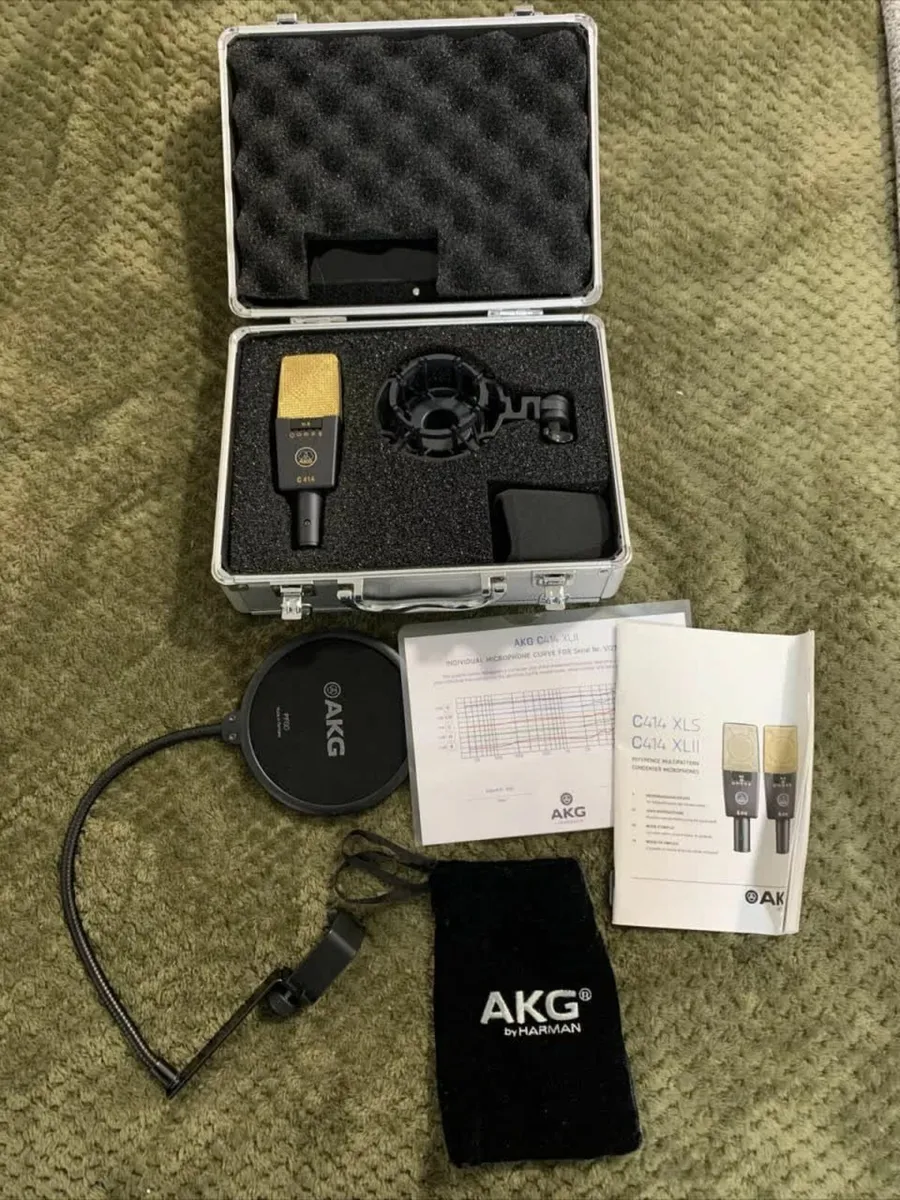 AKG C414 XLii Condenser Microphone - Image 1