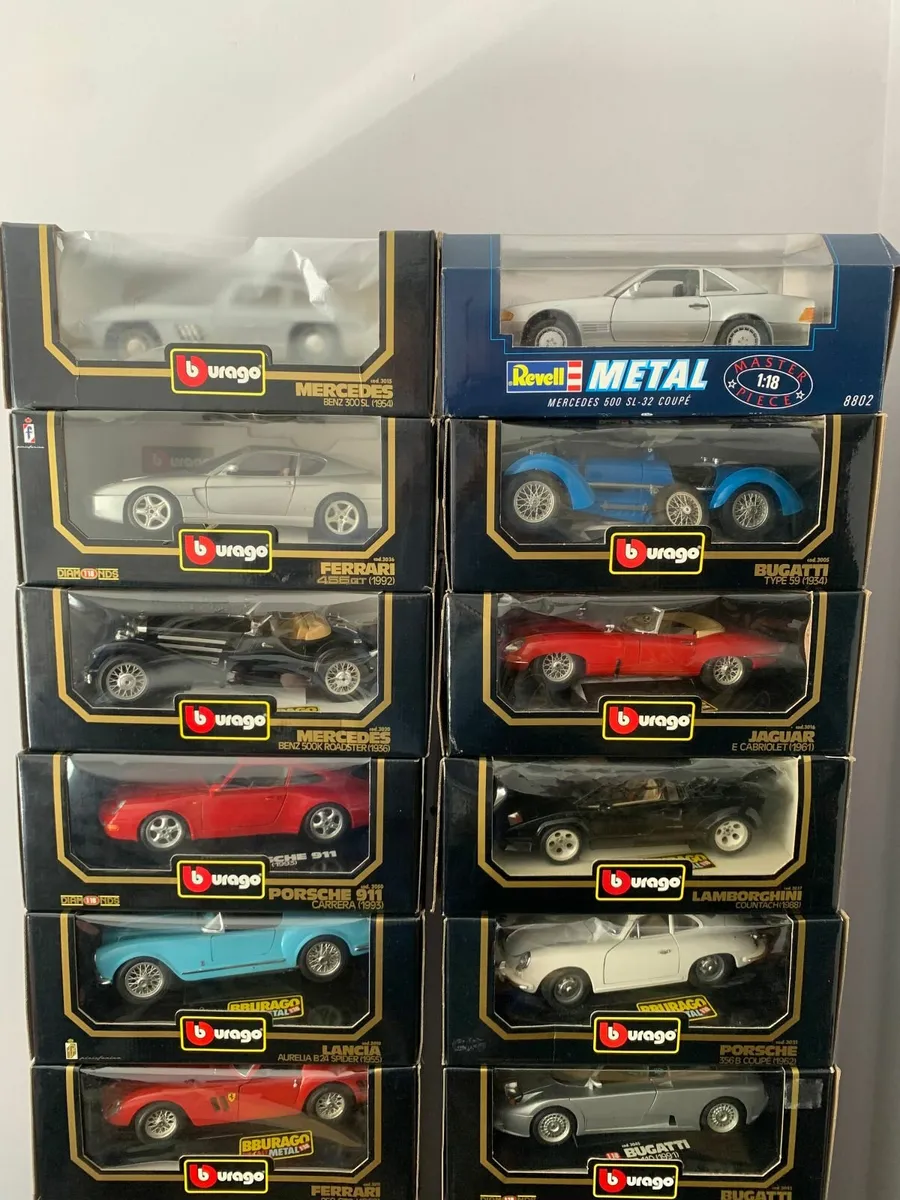 A Collection Of Burago Model Cars - Scale 1/18 - Image 3