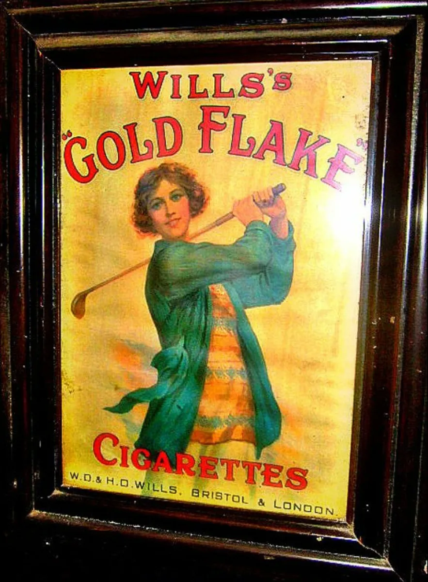 Vintage Framed Wills Advertisement - Image 4