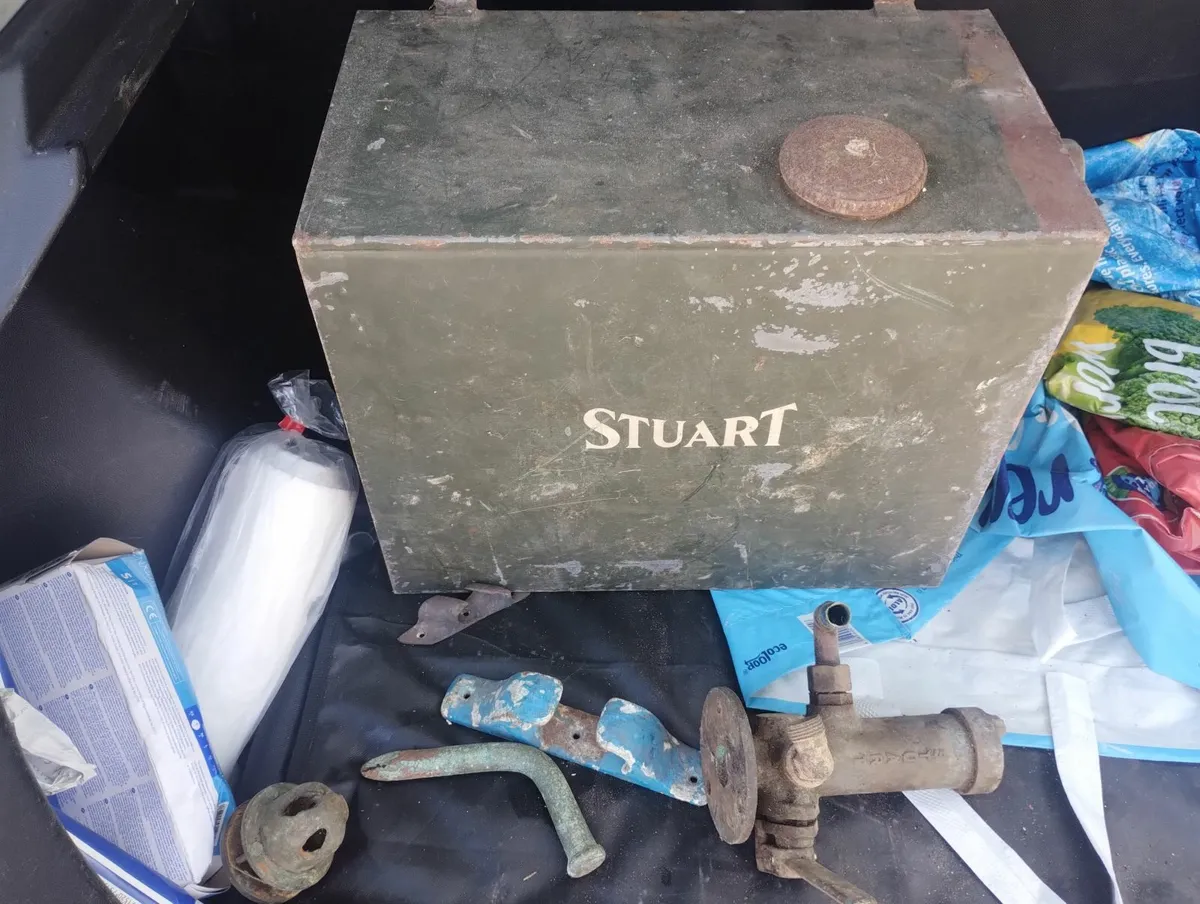 Gas tank for boat by Stuart Turner