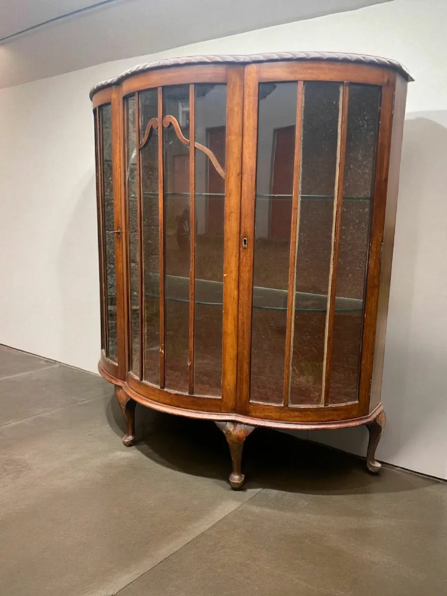 Display Cabinet - Drinks Cabinet - Antique - Image 1