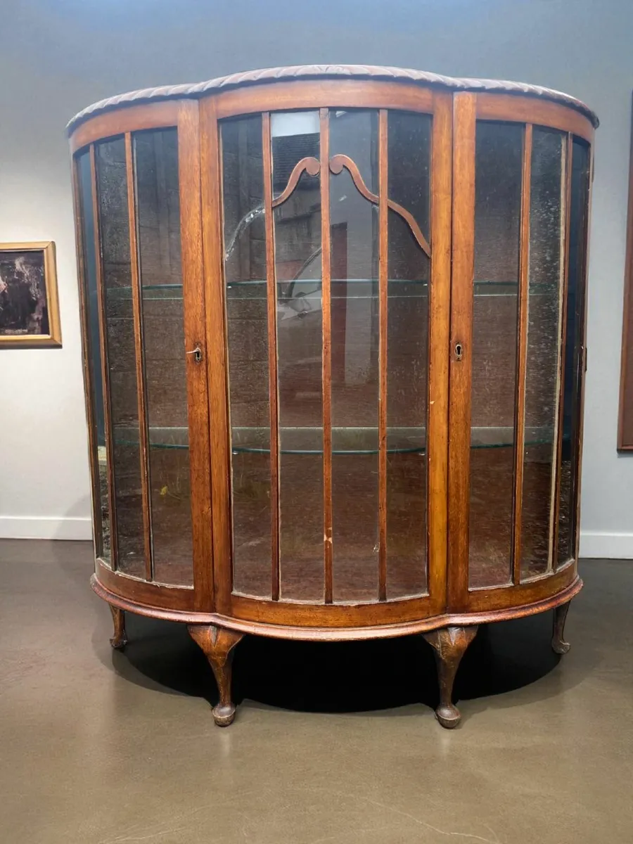Display Cabinet - Drinks Cabinet - Antique - Image 2