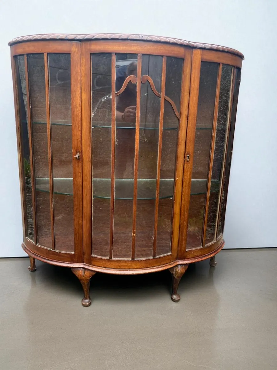 Display Cabinet - Drinks Cabinet - Antique - Image 3