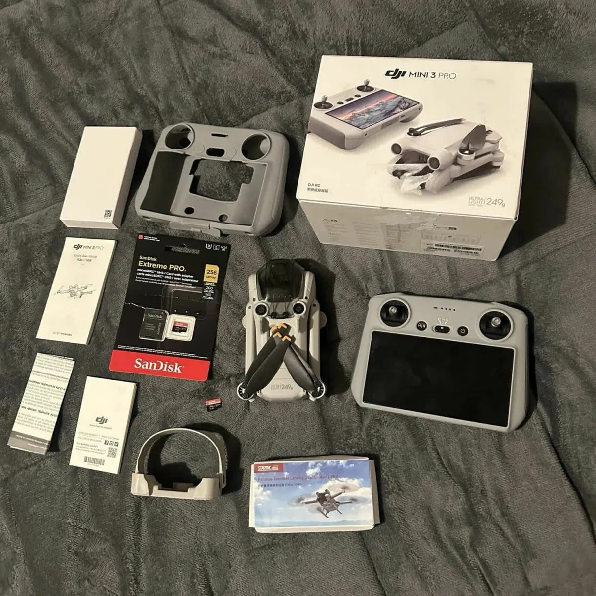 DJI Mini 3 Pro Camera Drone with Remote Controller - Image 1