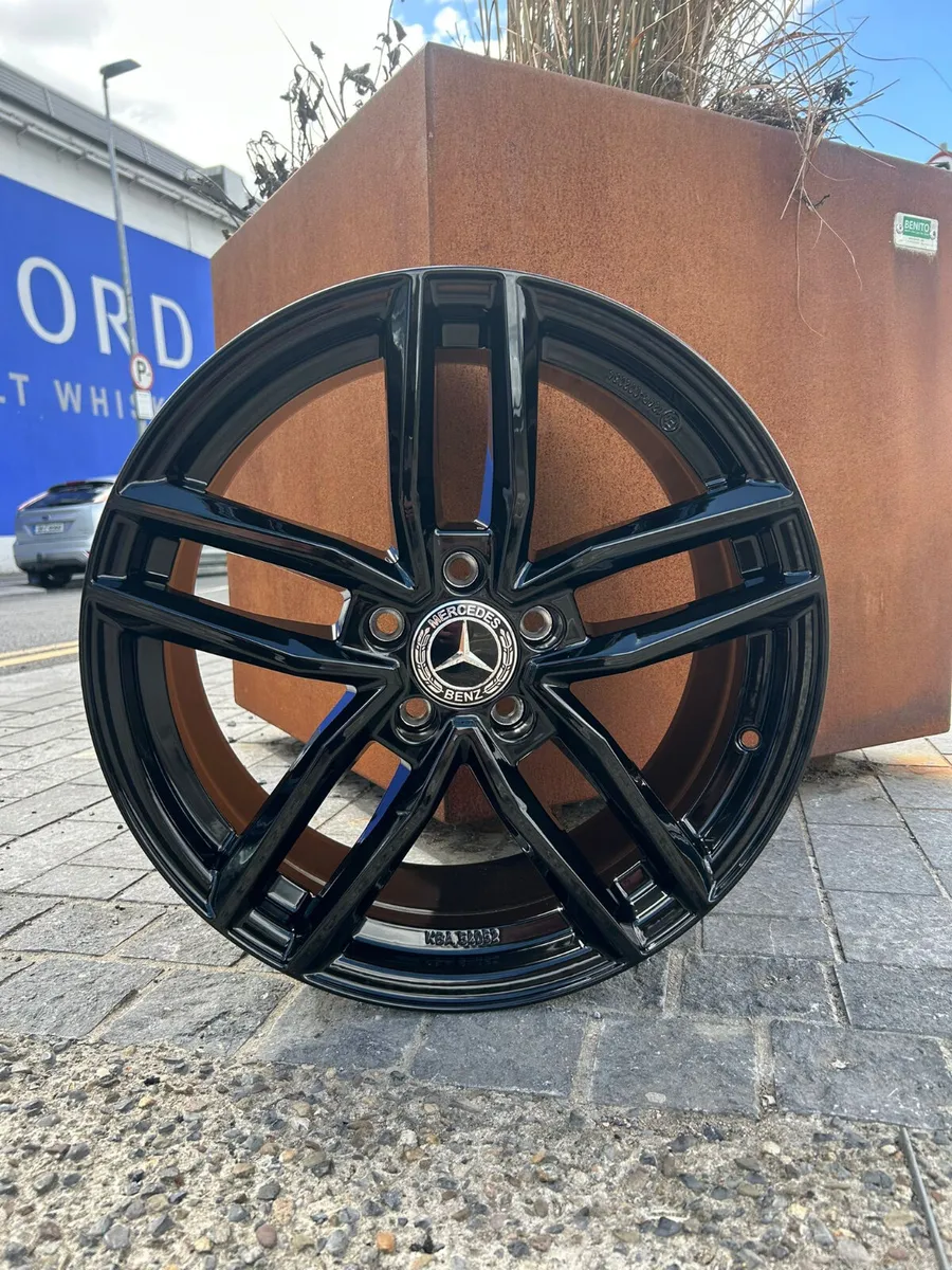 NEW 8x18 Merc wheels - Image 1
