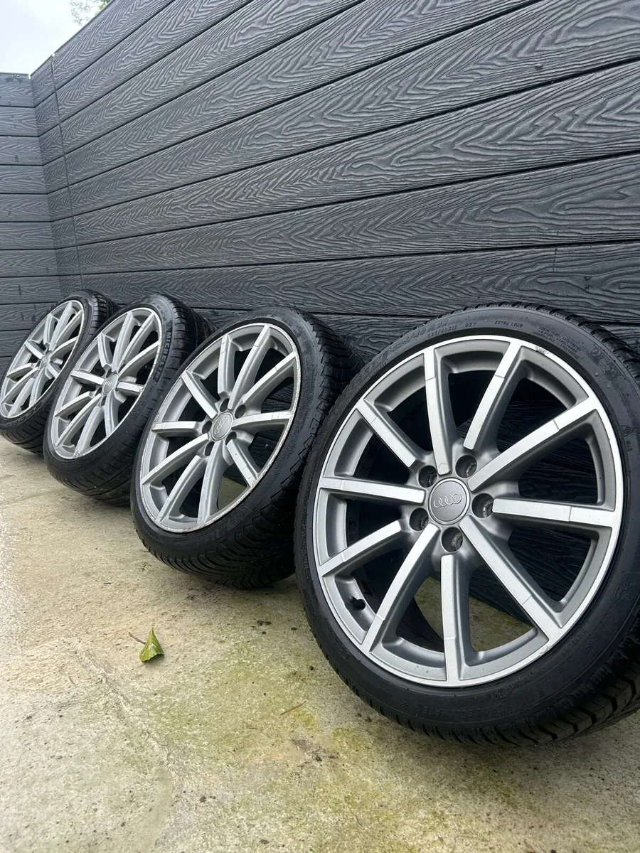 18” GENUINE AUDI A3 ALLOY S-LINE WHEELS & TYRES - Image 1