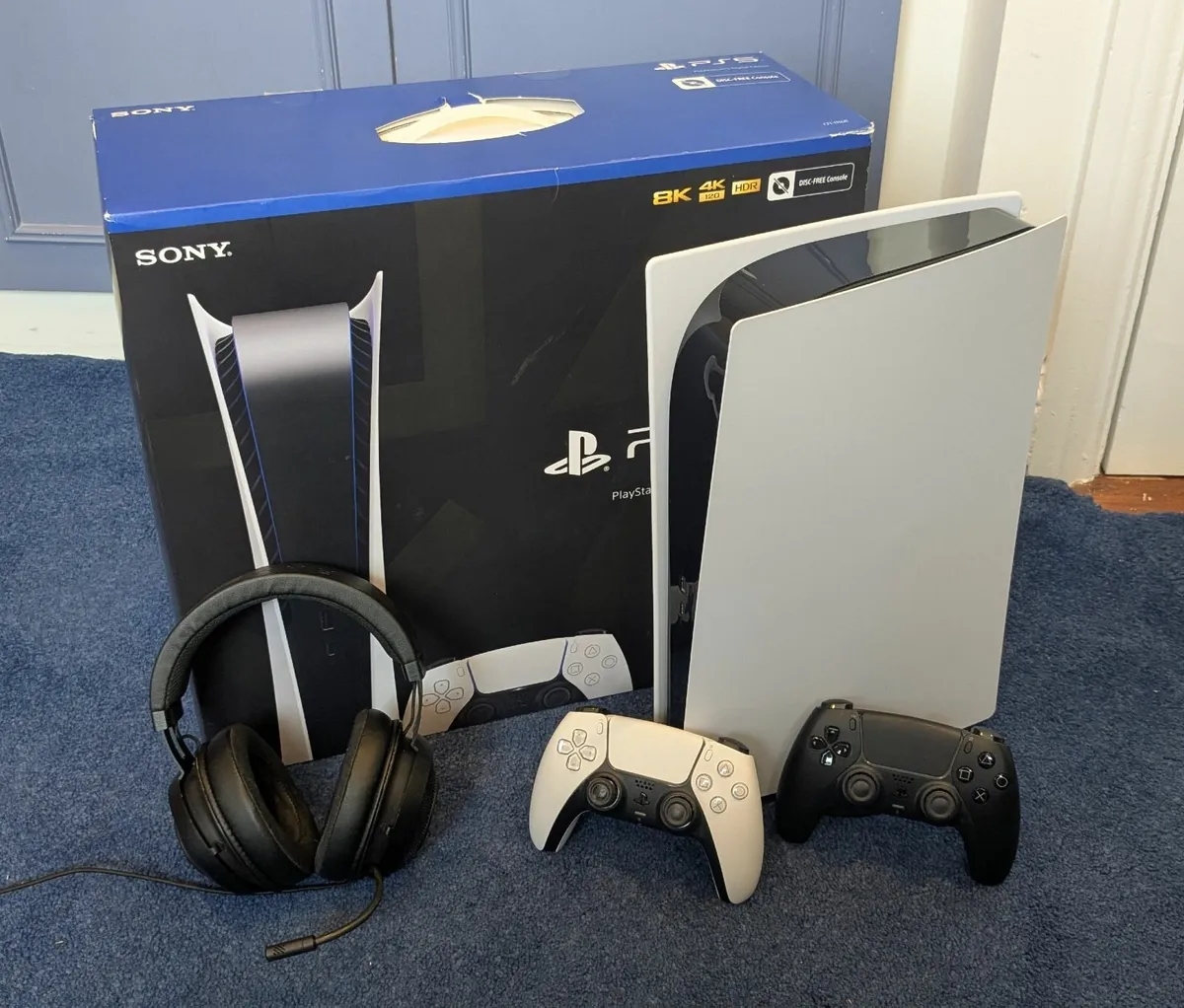 PS5 Digital Edition Bundle – Excellent Condition - Image 1