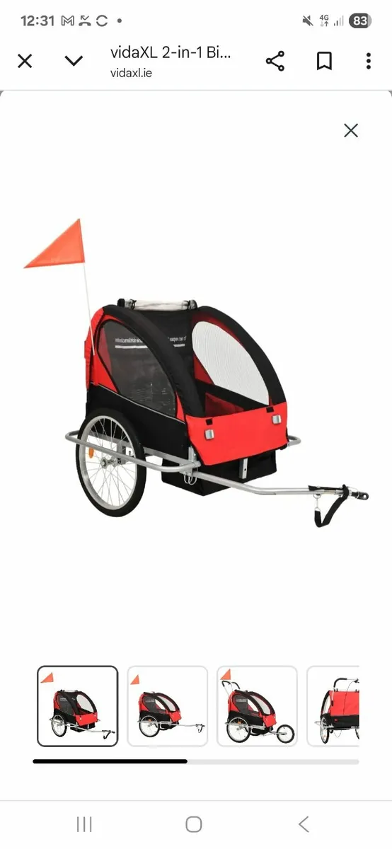 Bicycle trailer - Image 1
