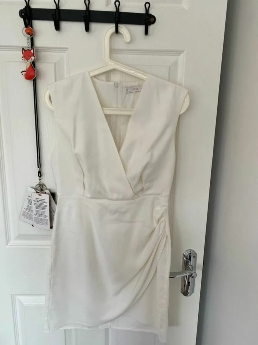 Mango summer white dress mini - Image 1