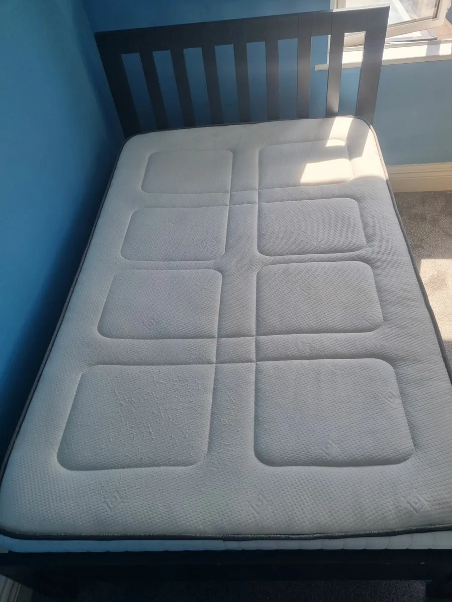 Bed frame and  mattress - Image 3