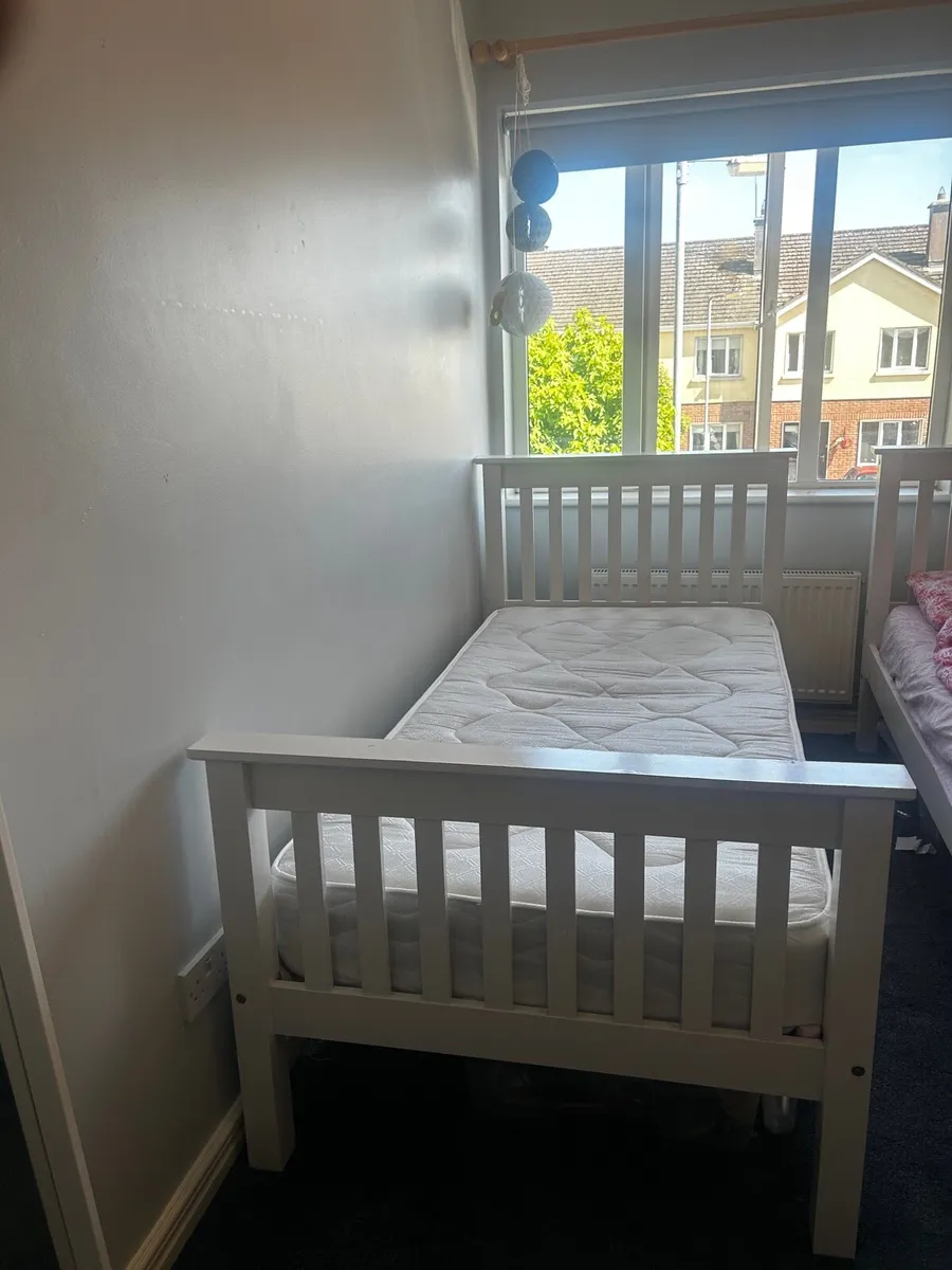 2 Wooden bed frame and Mattress at€180 each - Image 3