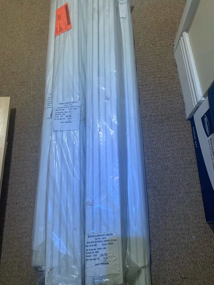 Slat wall inserts and attachments - Image 2