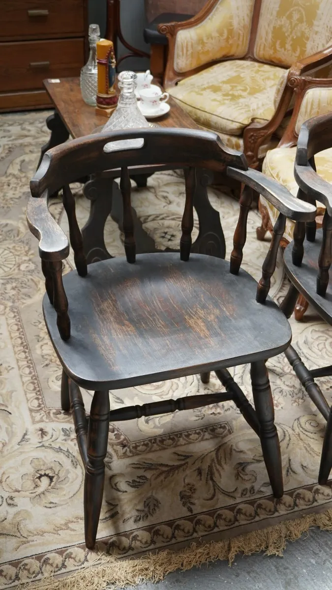 🪑 Pair of Upcycled Smokers' Chairs - Image 3