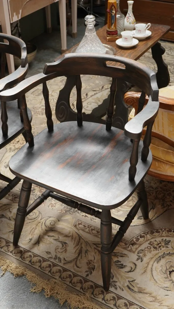 🪑 Pair of Upcycled Smokers' Chairs - Image 4