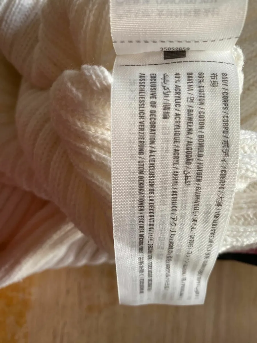 White knit jumper - Image 3