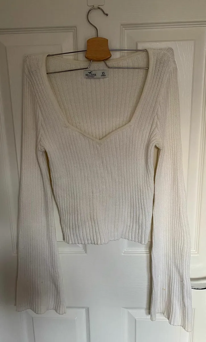White knit jumper - Image 4