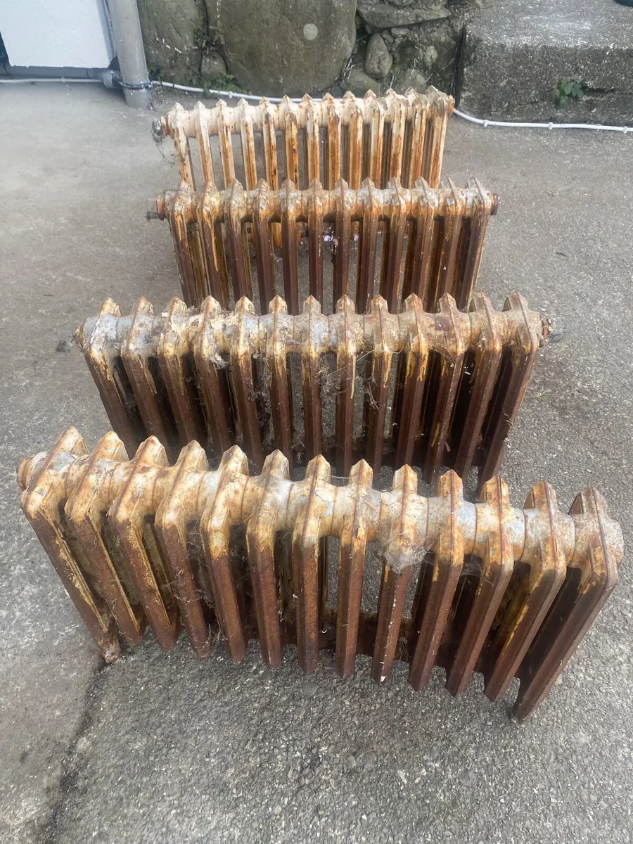 Old cast iron Radiators ,new unused Freezer - Image 2