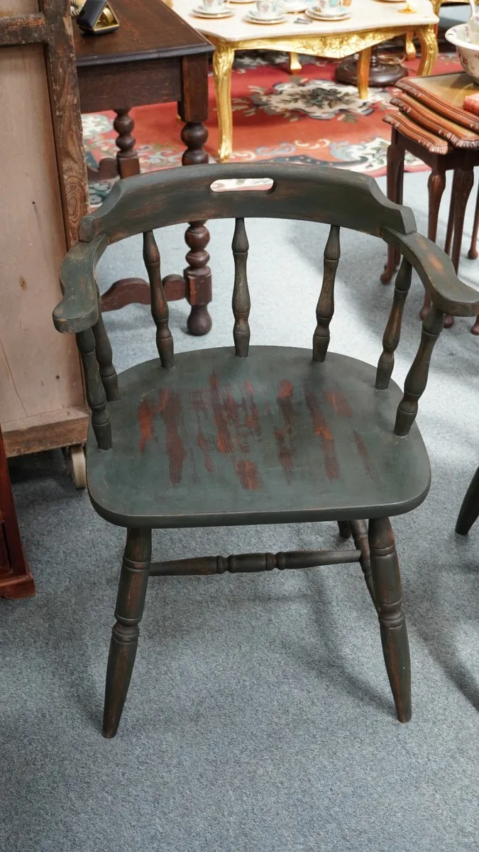 🪑 Pair of Upcycled Smokers' Chairs - Image 2