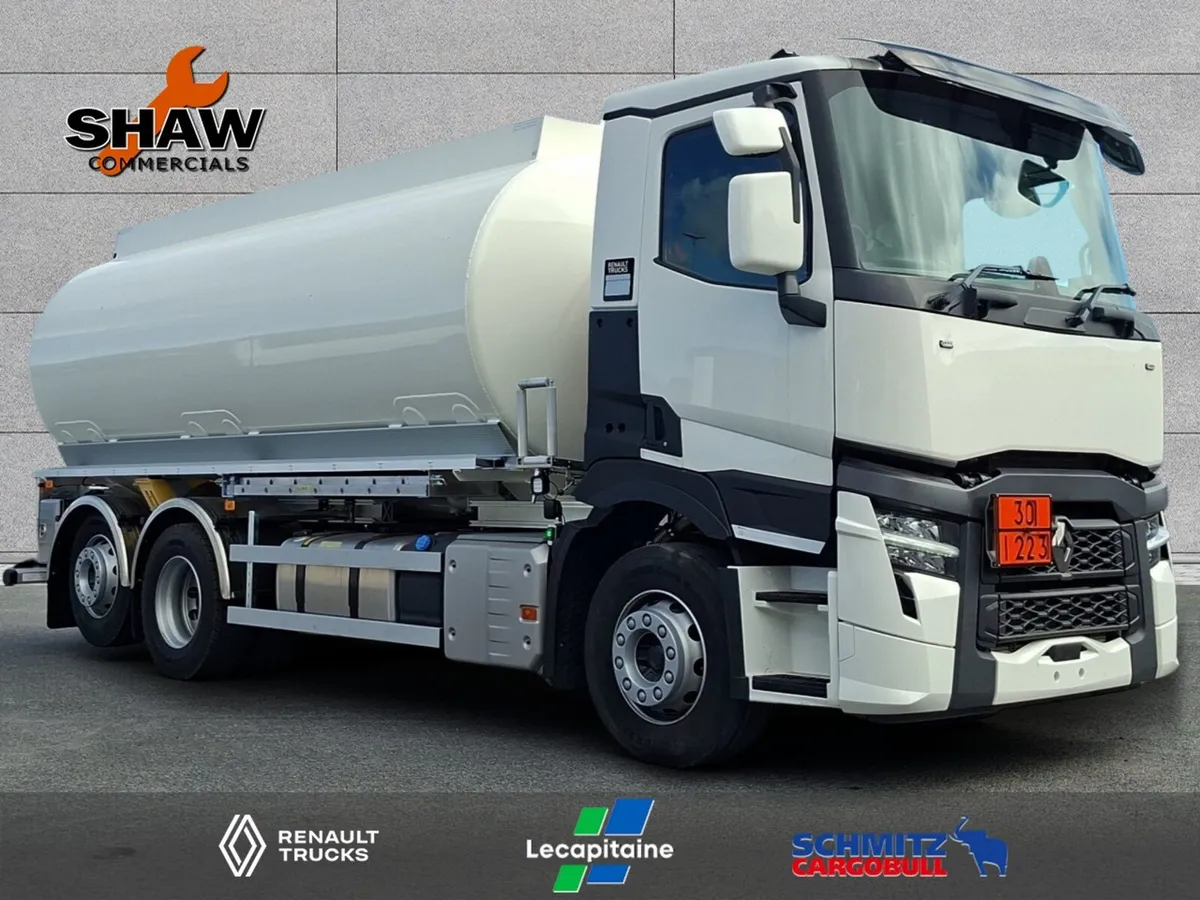 Renault T 380 6x2 Rear lift & steer Rigid Tanker - Image 1