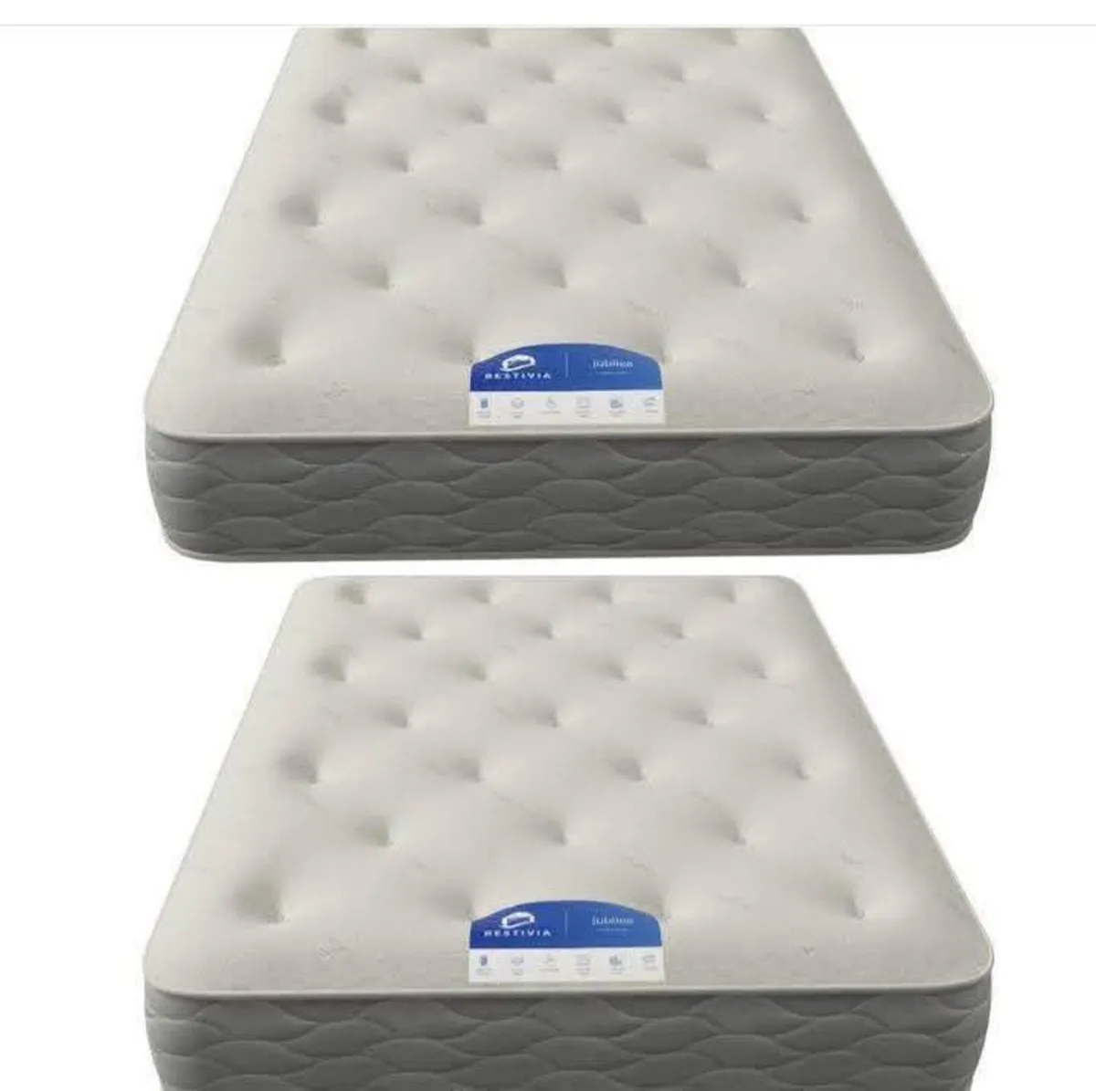 New memory foam pocket sprung orthopaedic mattress
