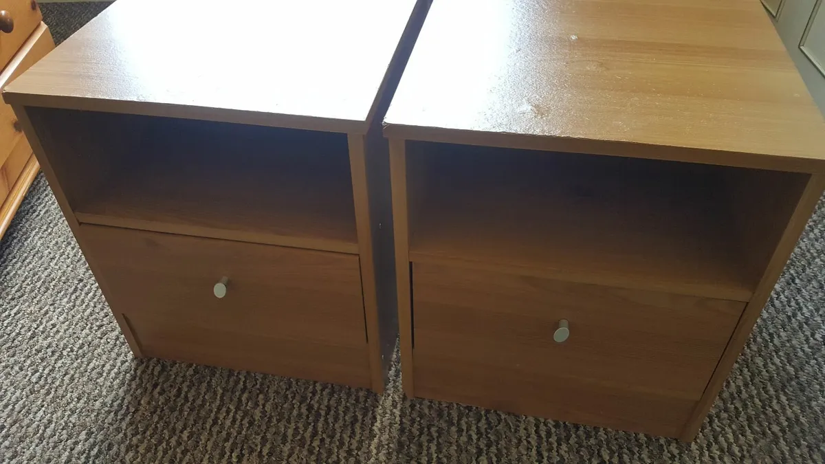 Bedside lockers - Image 1