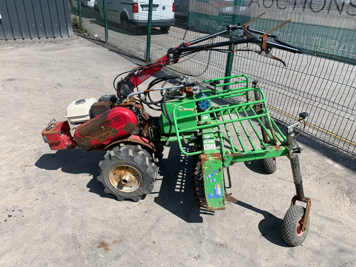 HONDA PETROL ROTO STONE RAKE FOR AUCTION - Image 2