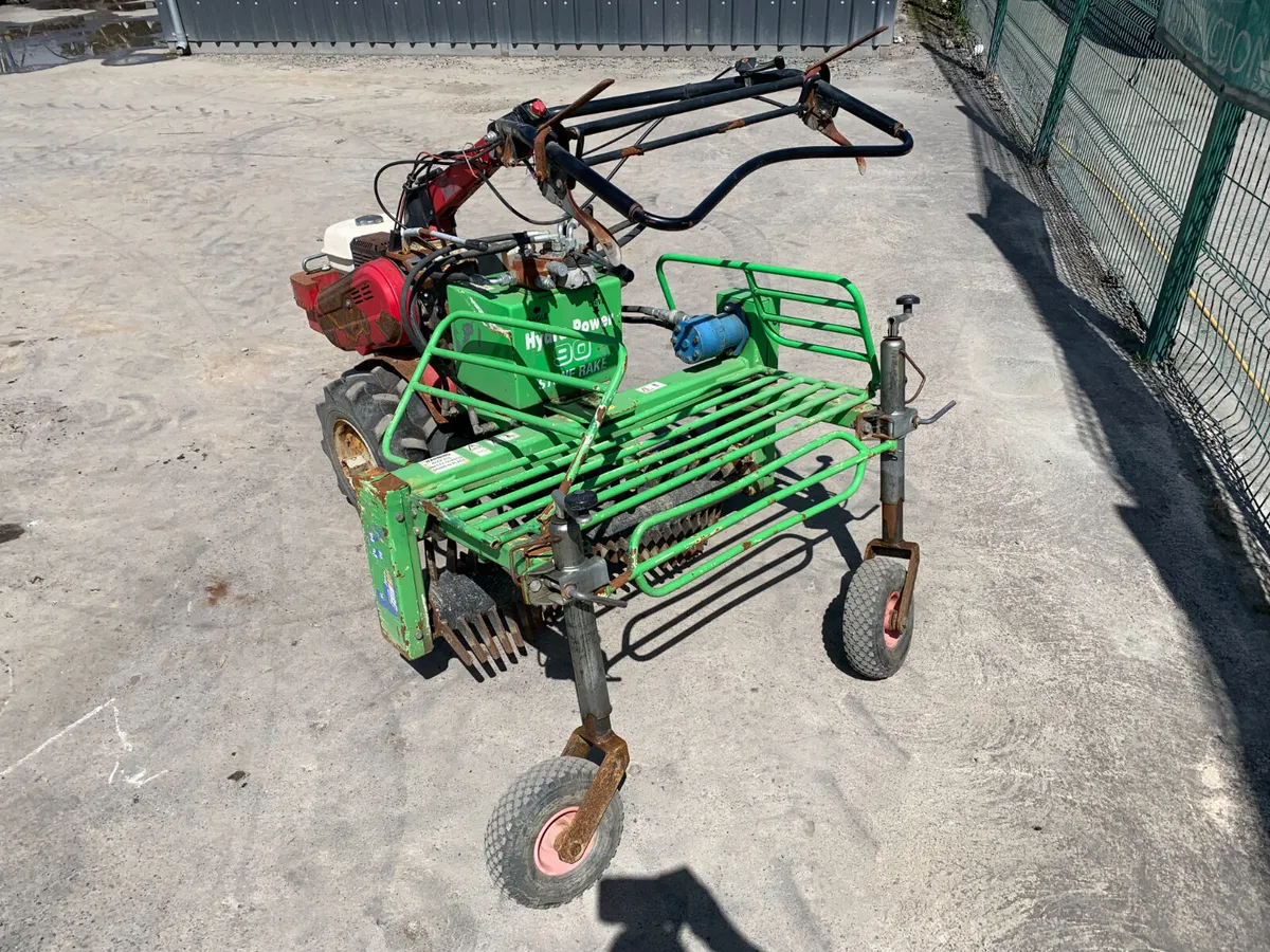 HONDA PETROL ROTO STONE RAKE FOR AUCTION - Image 3