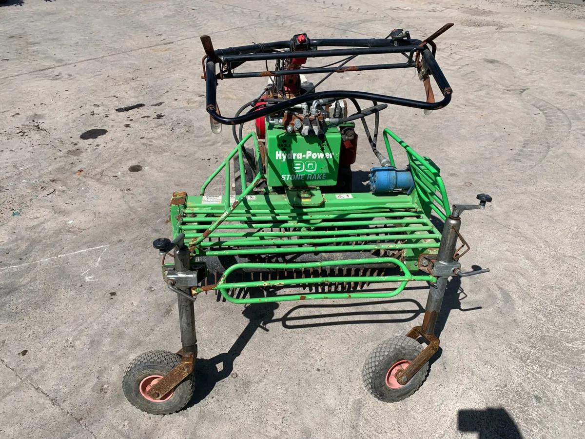 HONDA PETROL ROTO STONE RAKE FOR AUCTION - Image 4