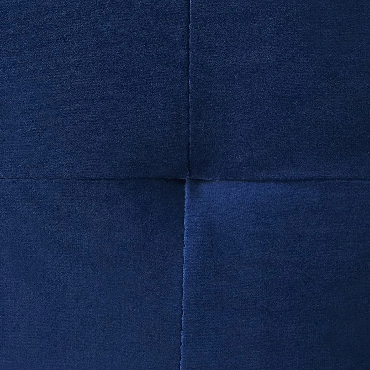 Modern 262cm Corner Chaise Sofa Blue Velvet - Image 4