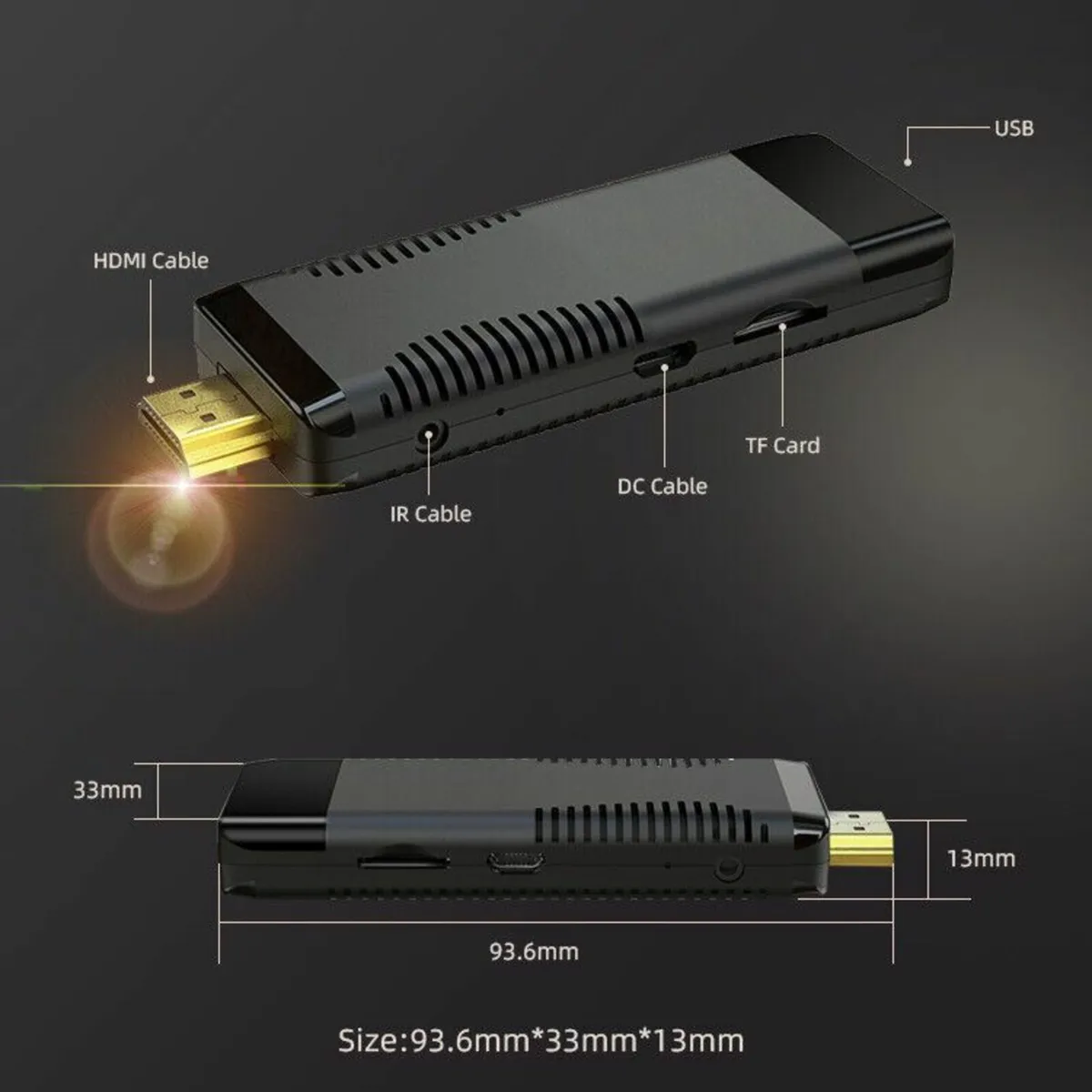 TV Stick  Android 10  Bluetooth 2GB 16GB RAM - Image 4