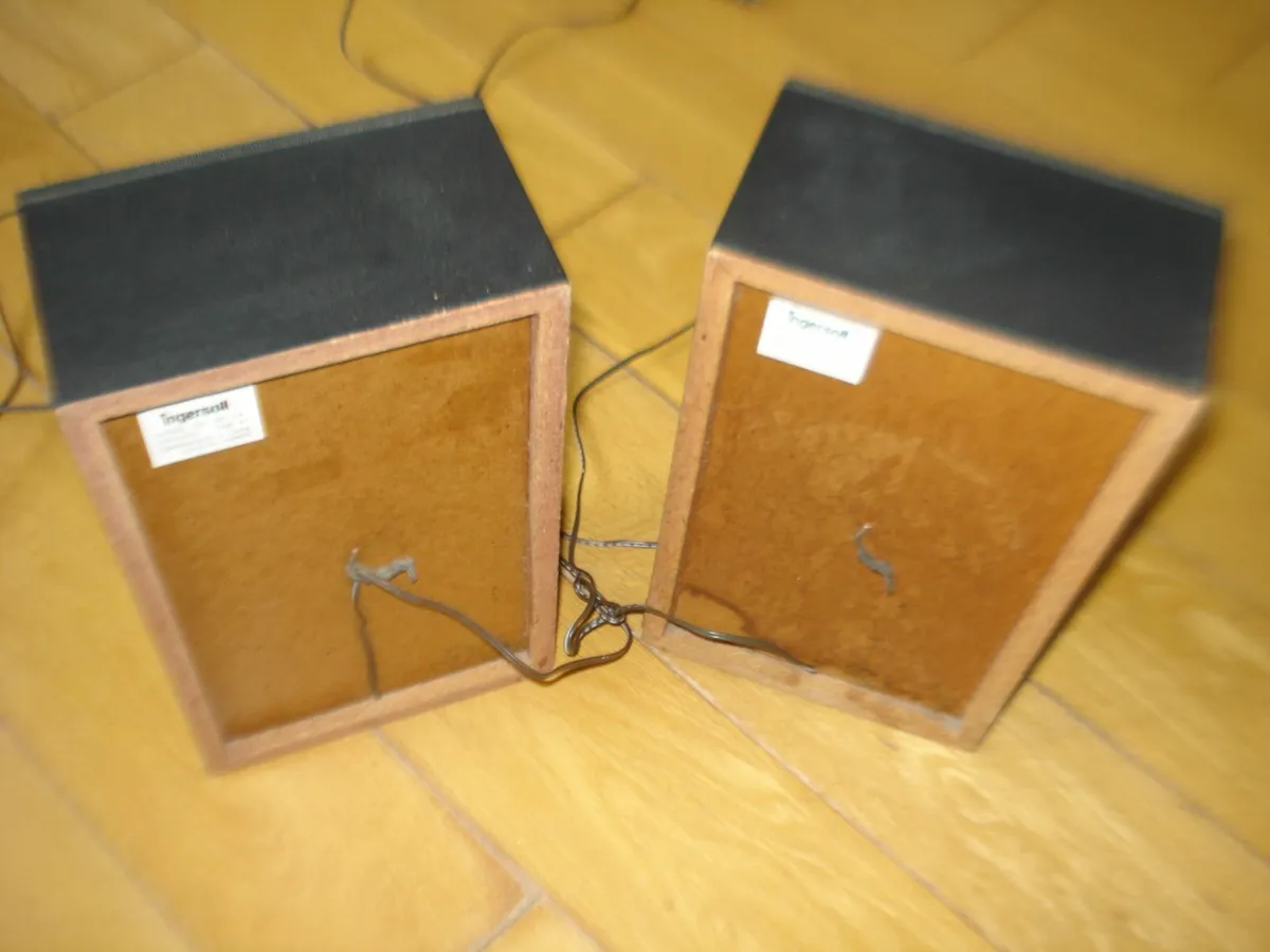 VINTAGE INGERSOLL SP-54 SPEAKERS. - Image 3