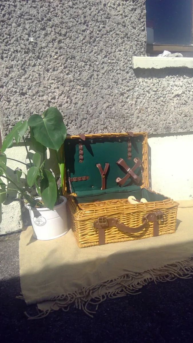 Picnic Basket (maybe for a shop window display?) - Image 1