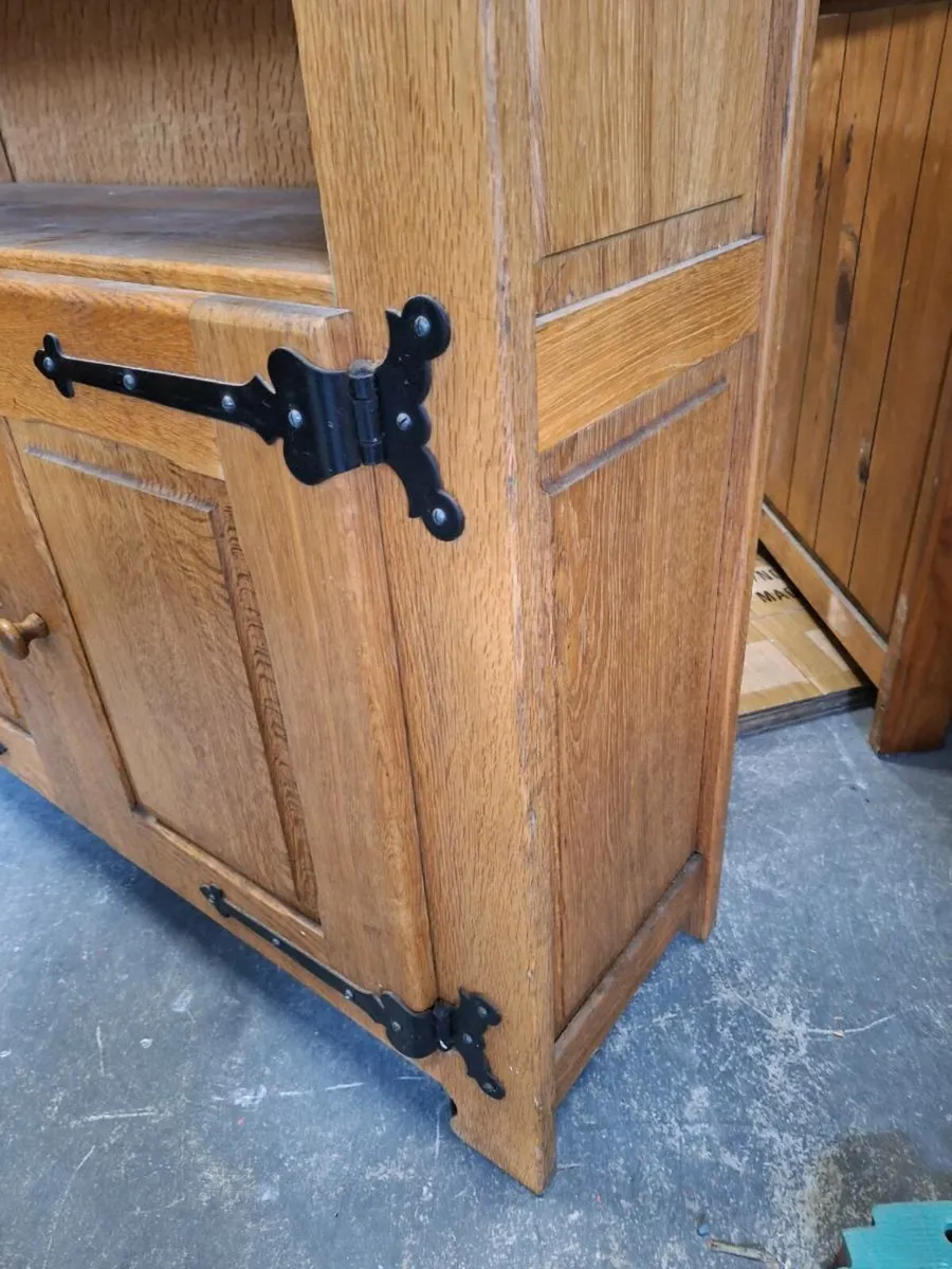 Heavy oak bookshelf (DELIVERY) - Image 4