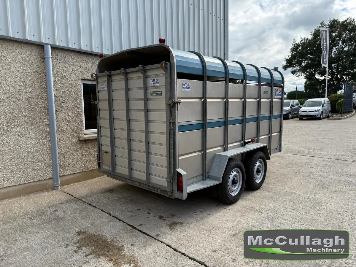 Used Tuffmac 12ft x 6ft Cattle Trailer - Image 3