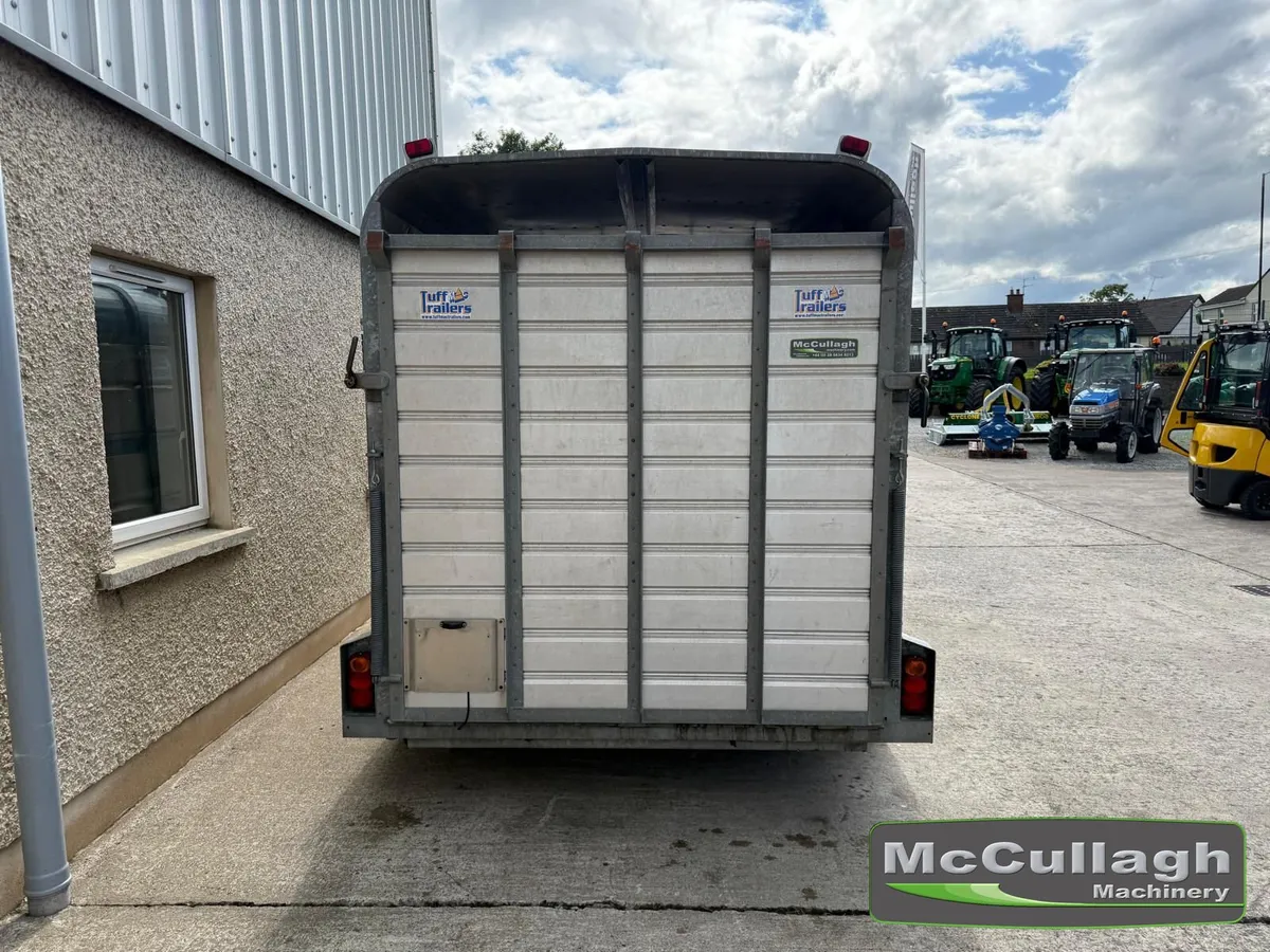 Used Tuffmac 12ft x 6ft Cattle Trailer - Image 4
