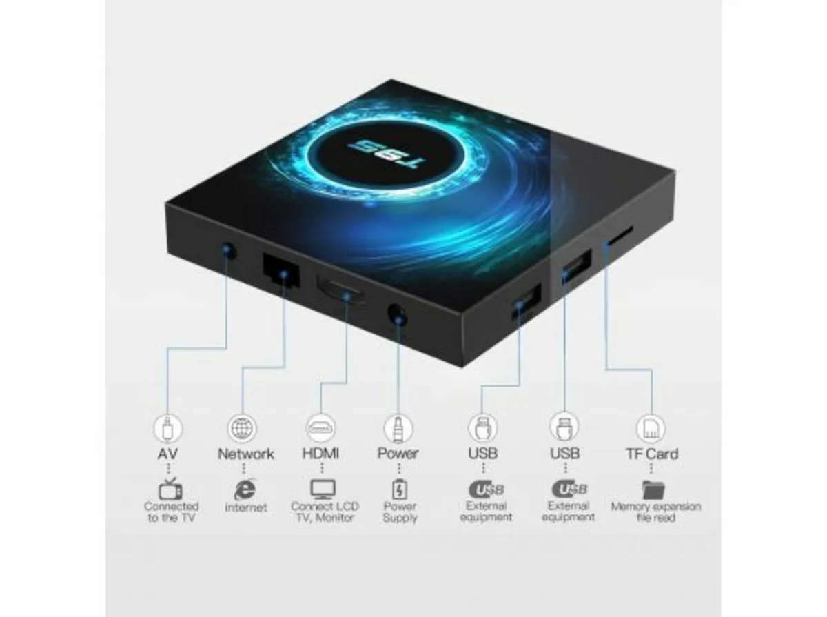 TV box T95 Android 10 dual Wi-Fi Bluetooth 4-32GB - Image 2