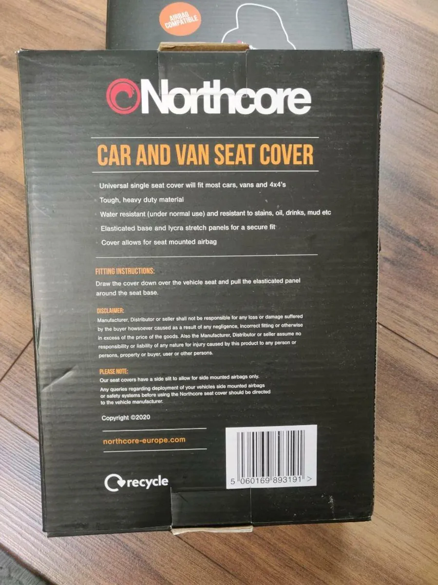 Northcore Seat Covers - New - Image 2