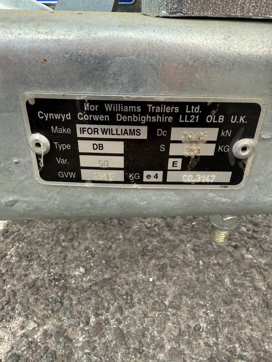 Ifor Williams Box Van Trailer - Image 2