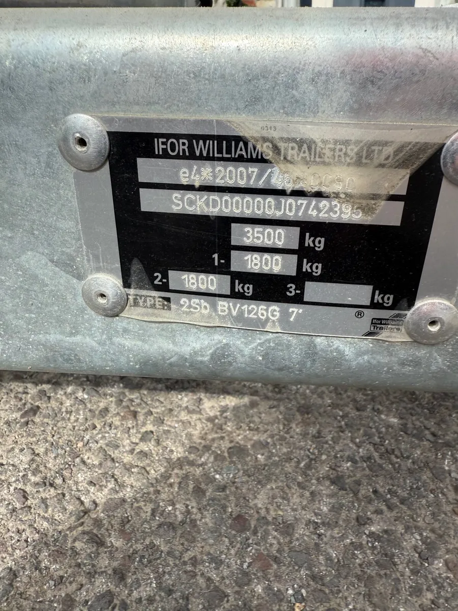 Ifor Williams Box Van Trailer - Image 3